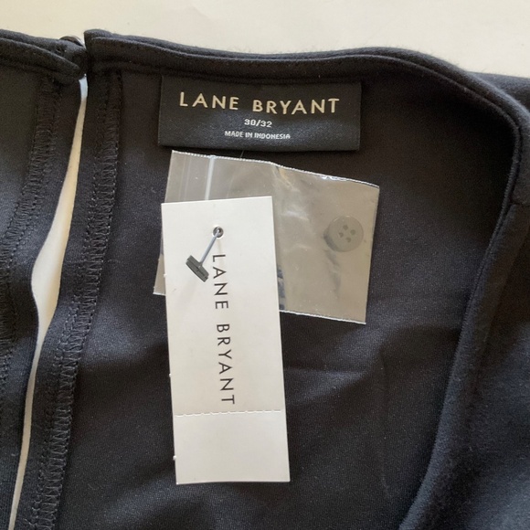 Lane Bryant Journey Elastic Tie-Waist Wide Leg Jumpsuit Sz 30/32 keyhole back - Picture 9 of 16